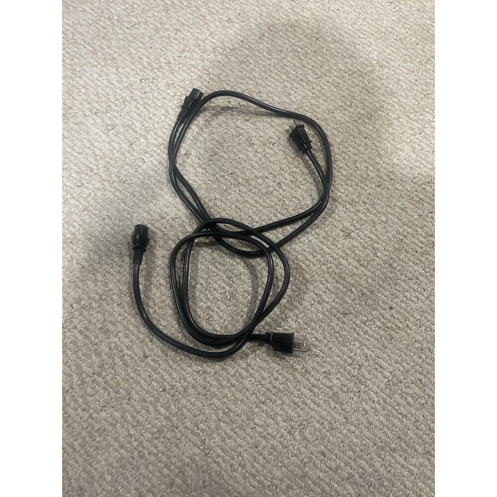 LOT 5 Dell OEM Desktop Computer Power Cord 125V Black C13 6FT 3-Prong 5120P NEW